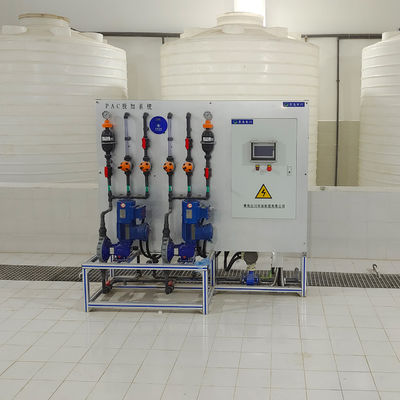 下水処理におけるPMAPACフロッキュラントのための高度な自動ポリマー投与システム