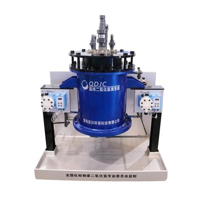 生産性 500g/h オーダーメイドロゴ 水処理システム 塩素二酸化物発電機