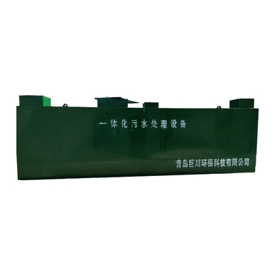 山東 容器化 MBBR 農場 下水処理設備 2900 kg 重量